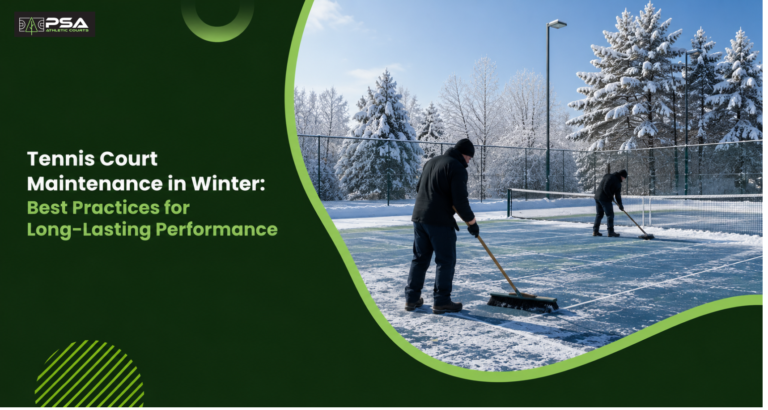 Tennis Court Maintenance in Winter: Best Practices & Tips